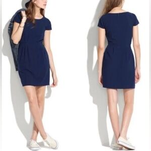 Madewell Classic Navy Mini Dress 💙